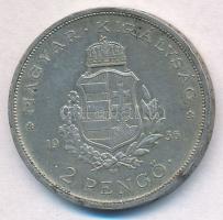 1936. 2P Ag "Liszt Ferenc" T:2 patina 
Adamo P7.3