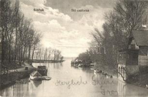 Balaton - 3 régi képeslap, 1 Siófok