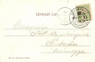 Budapest XIII. Margitsziget, Vízesés. Divald Károly 125. sz. (EK)