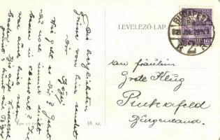 Budapest - 5 db régi városképes lap