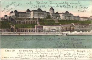 Budapest - 5 db régi városképes lap