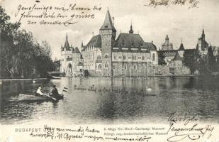 Budapest - 5 db régi városképes lap
