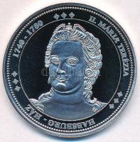 DN Magyarország Keresztény Királyai / Mária Terézia 1740-1780 Ag emlékérem (20,2g/0.333/38,36mm) T:PP
