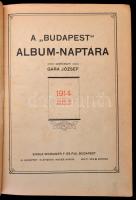 1914 A "Budapest" album-naptára. 1914. XXXV. évf.  Szerk.: Gara József. Bp., 1914, Wodiane...