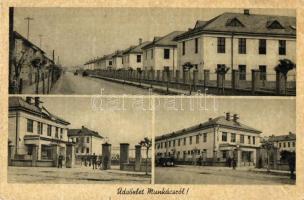 8 db régi magyar és történelmi magyar városképes lap (Kassa, Munkács, Nagyberezna, Palicsfürdő, Szab...