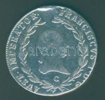 Ausztria 1808G 20Kr Ag I.Ferenc T:3 ph.