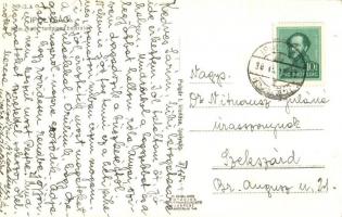 Ipolyság, Sahy; Római katolikus templom bejárata. Polgár I. kiadása / church