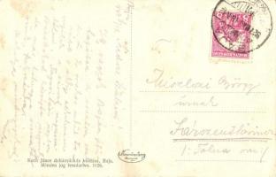 Baja, Városi székház, üzletek. Koch János kiadása (EK)