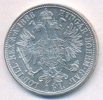 Ausztria 1886. 1Fl Ag "Ferenc József" T:1-
Austria 1886. 1 Florin Ag "Franz Joseph&q...