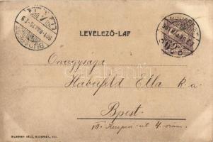 2 db régi színésznő motívumlap: Blaha Lujza és Sárika, Hegyi Aranka / 2 pre-1945 Hungarian actress m...