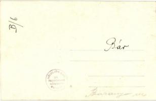 4 db régi Hősi emlék, Hősök szobra: Felsőgalla, Mezőtárkány, Bár, Kiskőrös (közte 2 fotólap) / 4 pre...