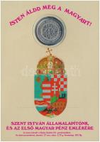 1996. "Millecentenárium - Magyarország ezeregyszáz éves" jelzett Ag emlékérem (5,73g/0.835...