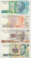 Brazília vegyes bankjegy tétel (7xklf) T:I Brasil mixed banknote lot (7xdiff) C:UNC