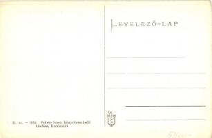 Kecskemét, Cigány város, folklór. Fekete Soma kiadása / Zigeuner-Stadt