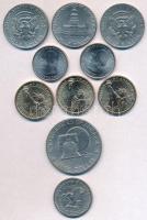 Amerikai Egyesült Államok 1971-2013. 1/2$-1$ (10xklf), közte "Nemzeti Parkok" és "Eln...