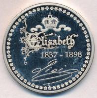 DN "Erzsébet császárné / 1837-1898" fém emlékérem dísztokban (50mm) T:1-,2(PP)
ND "E...