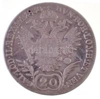 1830E 20kr Ag "I. Ferenc" T:2-,3 karc
