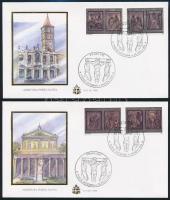 Szent év sor 4 FDC-n Holy Year set 4 FDC