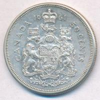 Kanada 1961. 50c Ag "II. Erzsébet" T:2,2-
Canada 1961. 50 Cents Ag "Elizabeth II&quo...