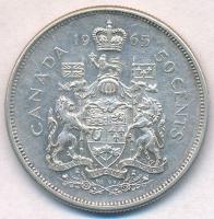 Kanada 1965. 50c Ag "II. Erzsébet" T:2,2-
Canada 1965. 50 Cents Ag "Elizabeth II&quo...