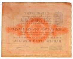Budapest 1914-1919. 1K "A" "Magyar Nők Korona Alapja" szelvény nélkül T:II