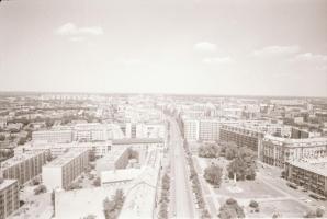 1976 Debreceni városképek, 24 db szabadon felhasználható, vintage negatív, 6x9 cm