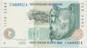 Dél-Afrika 1992. 10R T:III South Africa 1992. 10 Rand C:F
