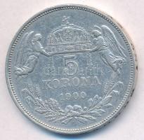 1900KB 5K Ag "Ferenc József" T:2,2- Adamo K7