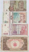 Románia 8db-os vegyes bankjegy tétel T:III-IV Romania 8pcs of various banknotes C:F-G