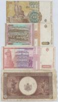 Románia 8db-os vegyes bankjegy tétel T:III-IV
Romania 8pcs of various banknotes C:F-G