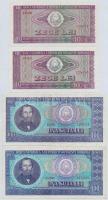Románia 8db-os vegyes bankjegy tétel T:III-IV
Romania 8pcs of various banknotes C:F-G
