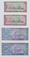 Románia 8db-os vegyes bankjegy tétel T:III-IV
Romania 8pcs of various banknotes C:F-G