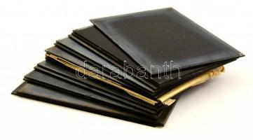 cca 1912 Kerny István (1879-1963) budapesti fotóművész hagyatékából 18 db vintage üveglemez negatív ...