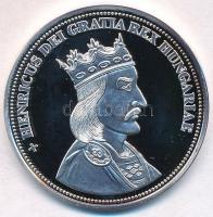 DN Királyi koronák - Imre 5 korona 1909 Ag emlékérem tanúsítvánnyal (20g/0.999/38,61mm) T:PP