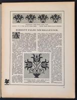 1933-1934 a Muskátli kézimunka újság három lapszáma, szabásminta mellékletekkel, sérült papírkötésbe...