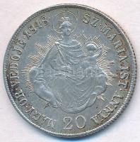 1848KB 20kr Ag "V. Ferdinánd" T:2,2- karc
Adamo B5