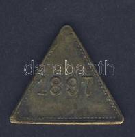 Német Birodalom/Császárság 1891. "Humboldt-Lohnmarke" Br (bárca) T:3+