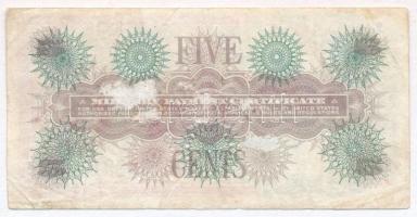 Amerikai Egyesült Államok / Katonai kiadás 1968-1969. 5c T:III
USA / Military Payment Certificate 1...