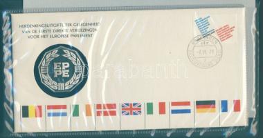 Hollandia 1979. "EPPE" Ag emlékerm érmés borítékon, eredeti díszcsomagolásban, tanúsítvánnyal T:PP