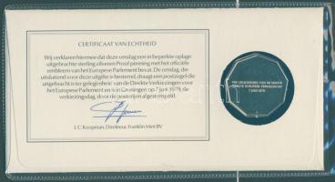 Hollandia 1979. "EPPE" Ag emlékerm érmés borítékon, eredeti díszcsomagolásban, tanúsítvánn...