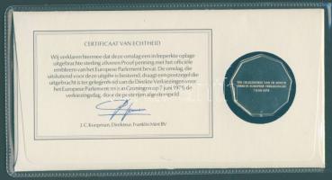 Hollandia 1979. "EPPE" Ag emlékerm érmés borítékon, eredeti díszcsomagolásban, tanúsítvánn...