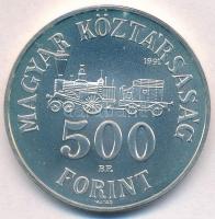 1991. 500Ft Ag "Széchenyi István" tanúsítvánnyal T:BU 
Adamo EM122