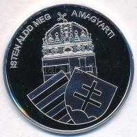 DN "Nemzetünk nagyjai - Eötvös József" Ag emlékérem tanúsítvánnyal (10,37g/0.999/35mm) T:P...