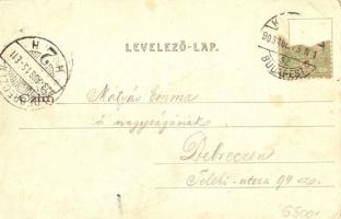 Munkács, Mukacheve, Mukacevo; Cigány tábor, folklór. Bertsik Emil kiadása / Gypsy camp, folklore (EK...