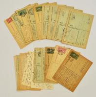 1944 Munkaszolgálatos tábori lapjai és levelei, érdekes tartalommal, összesen 25 db