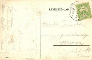 Felsőpulya, Oberpullendorf; Istvanits Ernőné üzlete, utcakép / street view, shop (felületi sérülés /...