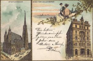 1898 Vienna with Fashion house Litho