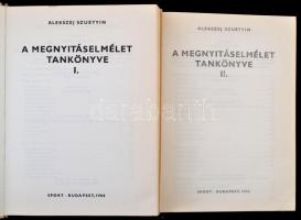 Alekszej Szuetyin: A megnyitáselmélet tankönyve I-II. Fordította: Dr. Földi József. kötet. Bp.,1984,...