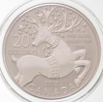 Kanada 2012. 20$ Ag "II. Erzsébet / Szarvas" T:PP
Canada 2012. 20 Dollars Ag "Elisab...