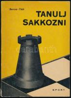 Barcza Gedeon-Tóth László: Tanulj sakkozni. Bp.,1963, Sport. Ötödik, javított kiadás. Kiadói papírkötés.